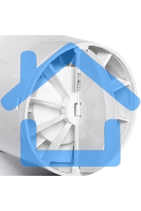 Вытяжной вентилятор Royal Thermo RAFT 100 белый НС-1608392