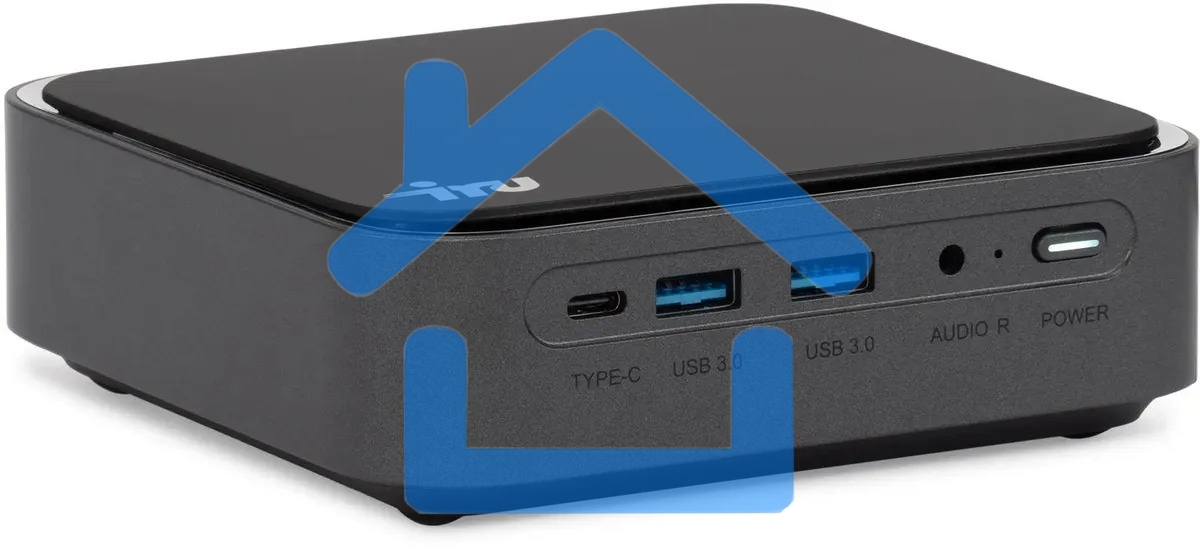 Неттоп IRU 310TLCN i5 1135G7 (2.4) 16Gb SSD 512Gb Iris Xe noOS GbitEth WiFi BT черный (1975175)