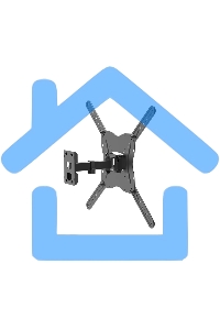 Наклонно-поворотный подвес для телевизоров Harper TVF-63 черный