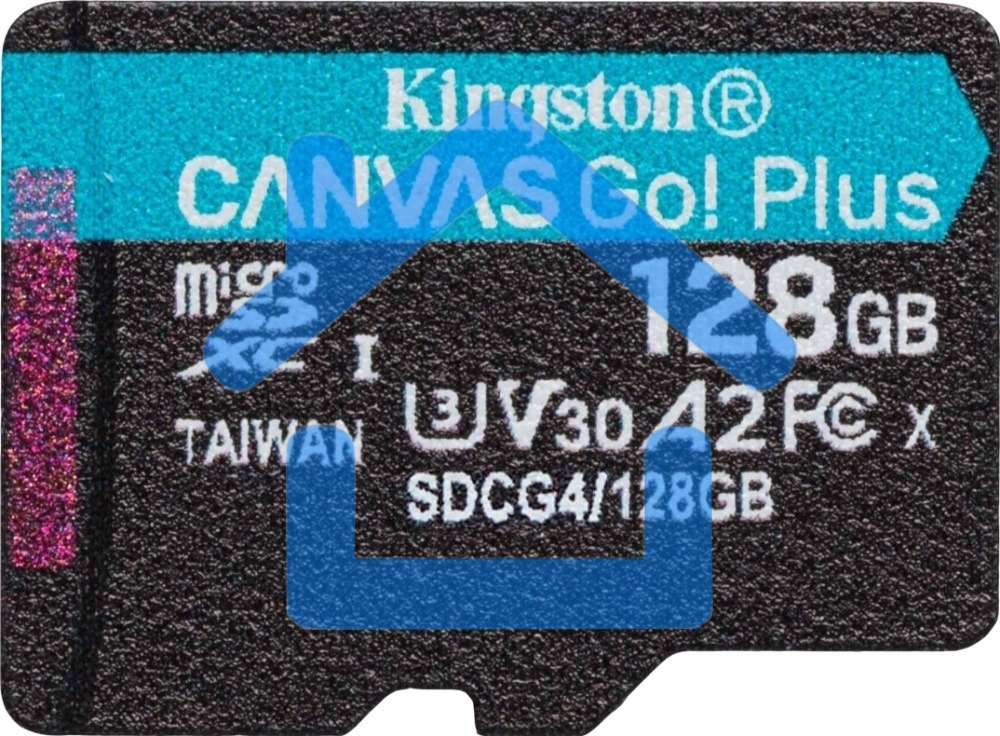 Флеш карта microSDXC 128Gb Kingston SDCG4/128GbSP Canvas Go! Plus w/o adapter