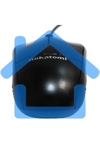 Мышь проводная Nakatomi MON-05U черный, 1000 dpi, USB, кнопки - 3