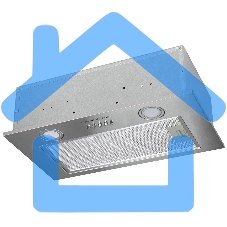 Вытяжка встраиваемая Zigmund & Shtain K 018.5 S нержавеющая сталь, 50 см, 660 куб. м/ч, 58.6 дБ