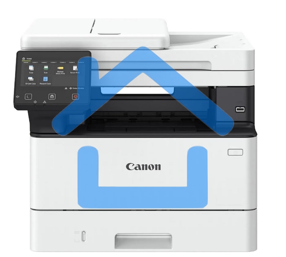 МФУ лазерное Canon i-SENSYS MF465DW (5951C007), A4, ч/б, печ. 40 стр/мин., скан. до 100 стр/мин. (ч/б) 40 стр/мин. (цвет), 1200 x 1200 dpi (печать) 600x600dpi (скан.), USB, RJ-45, Wi-Fi, Air Print, Mopria