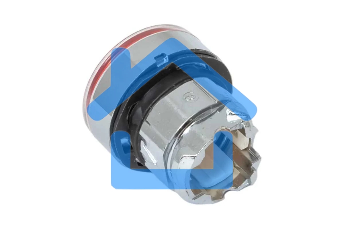 Исполнительный механизм кнопки XB4 красный плоский возвратный без фиксации, без подсветки EKF PROxima XB4BA-R EKF