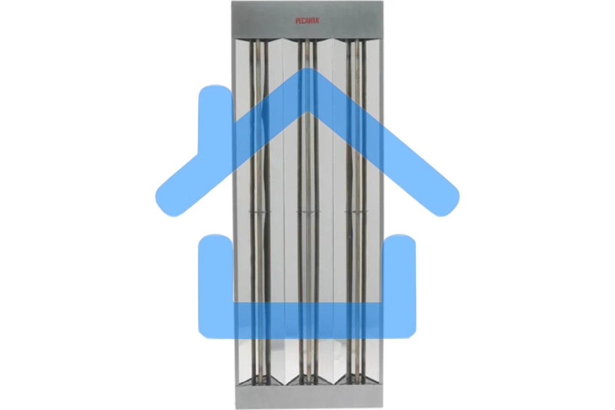 Обогреватель инфракрасный Ресанта ИКО-3000T, серый, 3000 Вт, 30 м2, термостат (67/5/7)