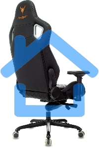 Кресло игровое Knight TITAN черный ромбик эко.кожа с подголов. крестовина металл