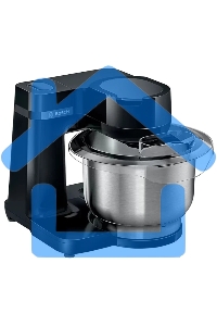 Кухонный комбайн Bosch MUMS2EB01, 700 Вт, 4 скорости, металл чаша 3,8 л, черный