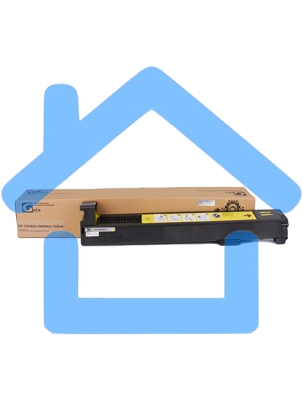 Картридж лазерный GalaPrint GP-CB382A (№824A) желтый (21000 стр) для HP Color LaserJet CP6015/CP6015dn/CP6015n/CP6015xh/CM6030/CM6030f/CM6040/CM6040f