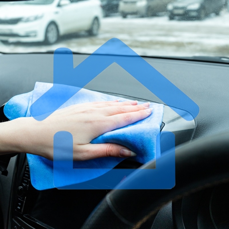 Замша искусственная в тубе Rexant 64х43см 80-0810