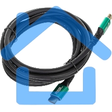 Кабель аудио-видео Premier 12392 HDMI (m)/HDMI (m) 3м. позолоч.конт. черный