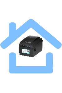 Принтер этикеток термотрансферный Bsmart BS350 203 dpi, RS232, USB, Ethernet, черный