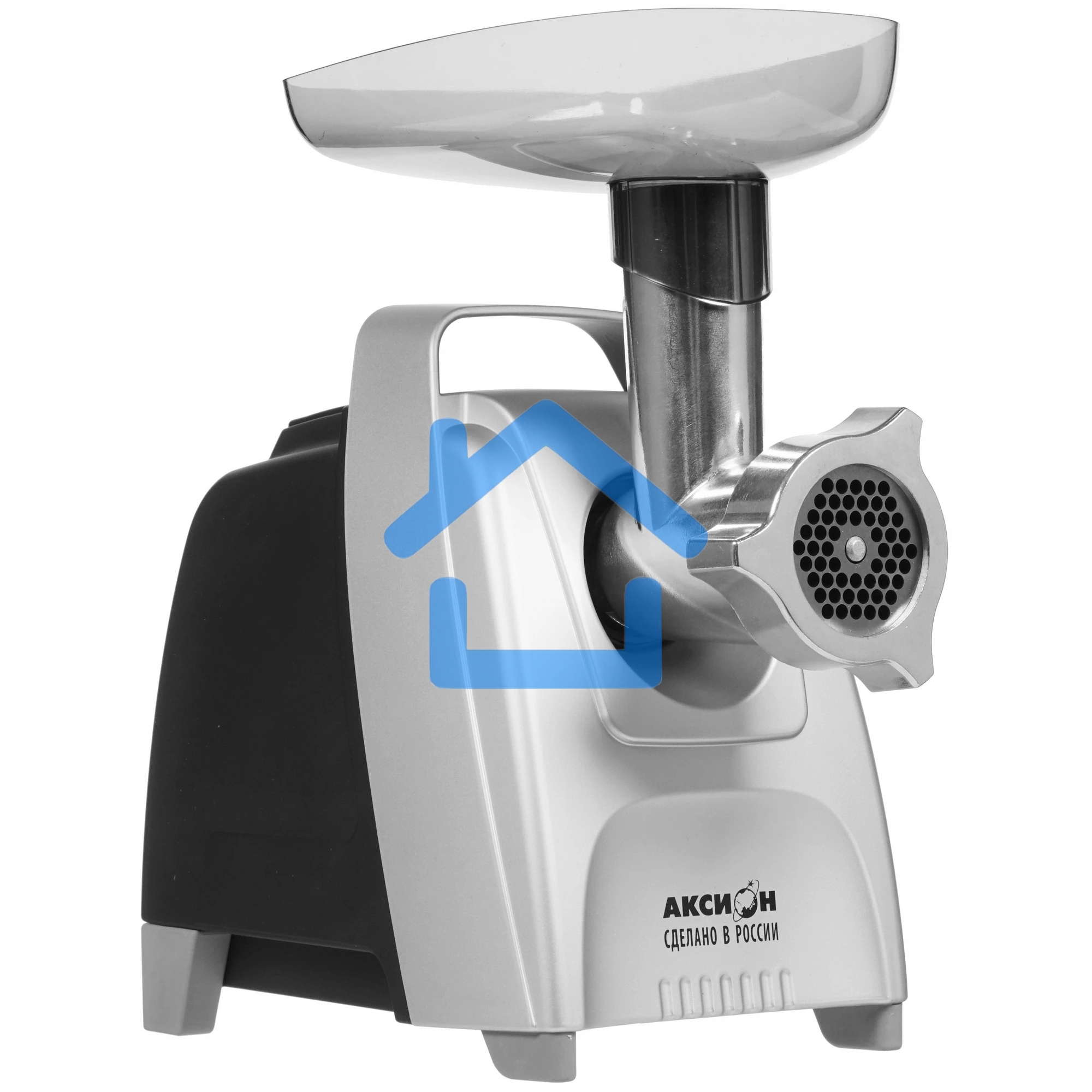 Мясорубка электрическая Аксион М62.03 черный/серебристый, 2000 Вт