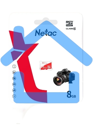 Флеш карта Netac P500 ECO MicroSDHC 8Gb C10 NT02P500ECO-008G-S