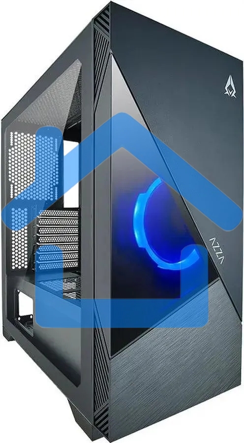 Компьютерный корпус Azza Eclipse черный без БП ATX 9x120мм 5x140мм 2xUSB 2.0 1xUSB 3.0 audio bott PSU