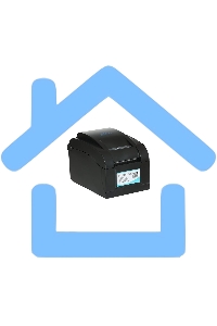 Принтер этикеток термотрансферный Bsmart BS350 203 dpi, RS232, USB, Ethernet, черный