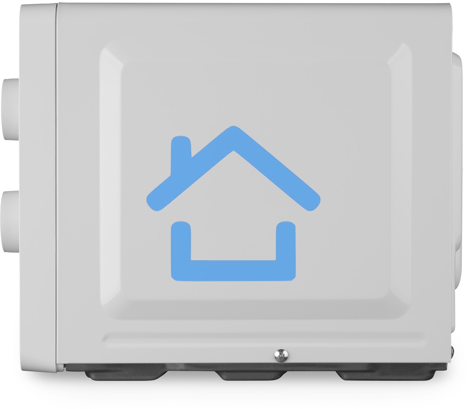 Микроволновая печь Hyundai HYM-M2009 белый, 20 л, 700 Вт, переключатели - поворотный механизм