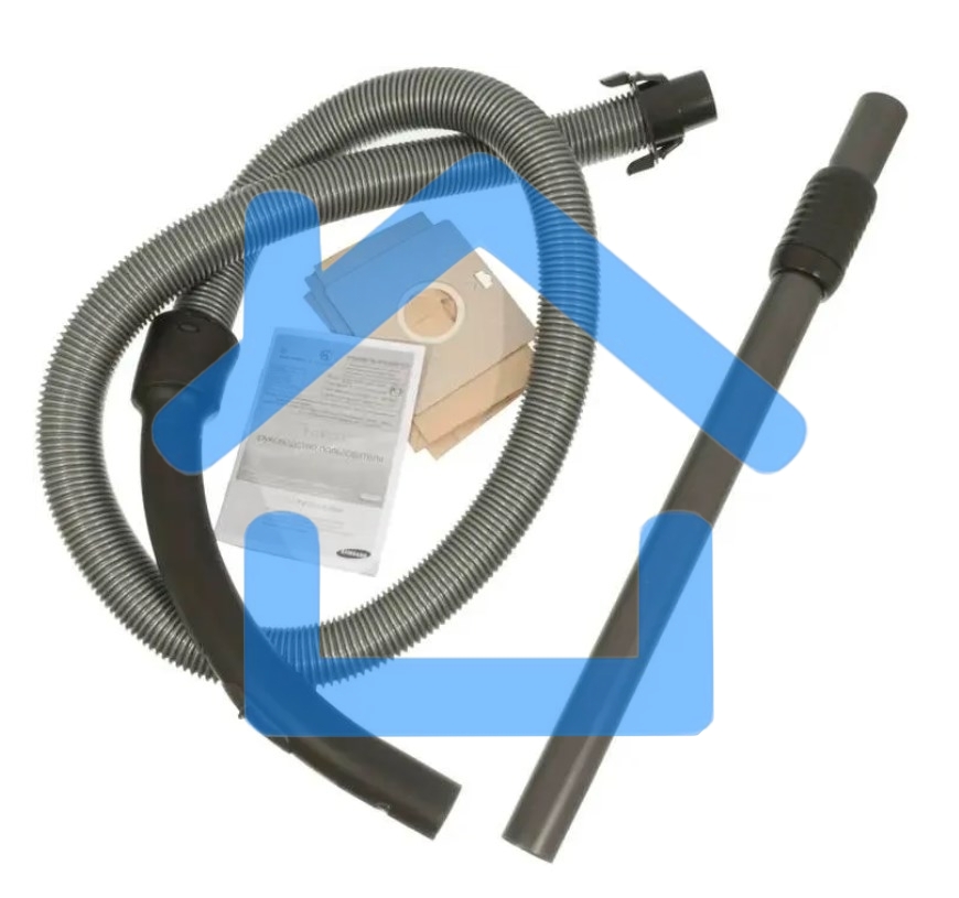 Пылесос Samsung VCC5251V3R 1800Вт, красный 410/1800 Вт, уборка сухая, пылесборник мешок, контейнер 2л