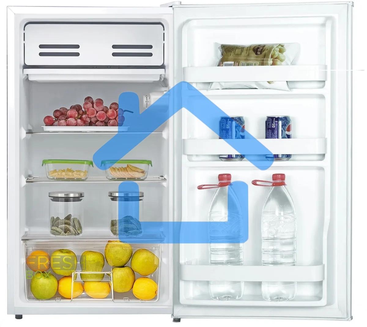 Холодильник Бирюса Б-95 однокамерный белый холодильной камеры 93 л