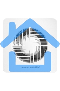 Вытяжной вентилятор Royal Thermo RAFT 100 белый НС-1608392