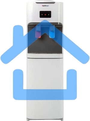 Кулер для воды HotFrost V115B, белый