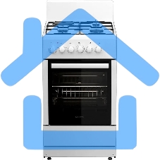 Плита комбинированная Darina 1E КМ241 321 W белый, конфорок 3 газовых и 1 электрическая, духовка 50 л, 50 см x 85 см x 60 см