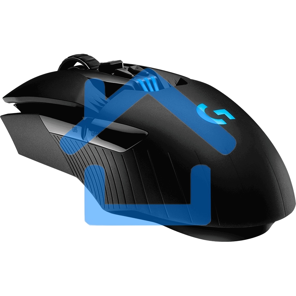 Мышь Logitech G903 LightSpeed Hero черный оптическая 25600dpi беспров. USB2.0 9but (910-005674)