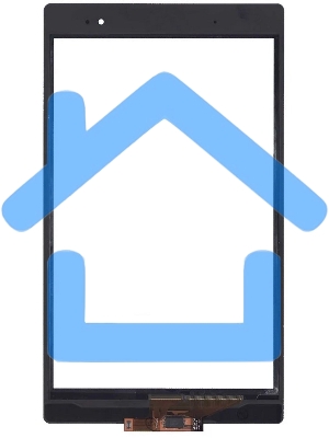 Сенсорное стекло (тачскрин) для Sony Xperia Tablet Z3 Compact, черное