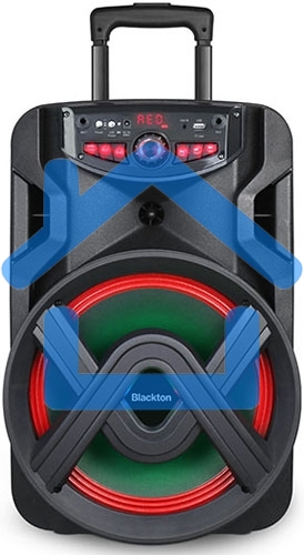 Портативная аудиосистема Blackton Bt PBS2112 черный 40 Вт