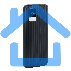 Портативный аккумулятор Perfeo Powerbank WATERFALL 10000 mAh/LED дисплей/PD + QC 3.0/Type-C/2 USB/Выход: 5A, max 22.5Wчерный (PF_E1469)