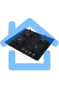 Газовая варочная панель LEX GVG 644A BBL независимая, черный