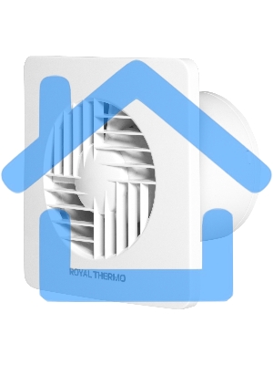 Вытяжной вентилятор Royal Thermo RAFT 100 белый НС-1608392