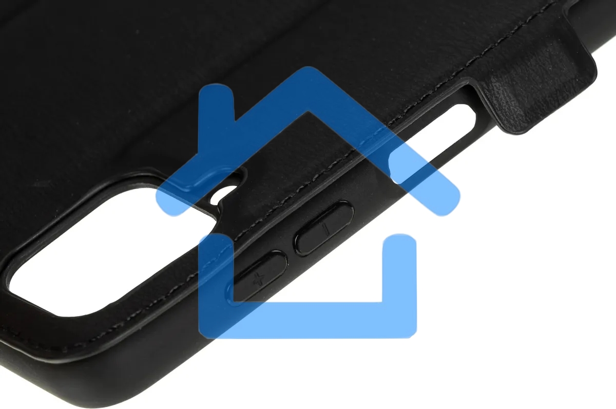 Чехол (флип-кейс) DF sFlip-75 для Samsung Galaxy A12/M12 черный