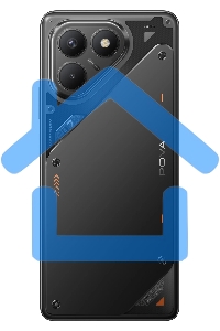 Смартфон Tecno POVA 7 Neo 8/128Gb, черный