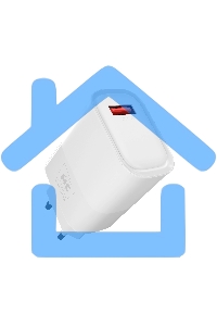 Зарядное устройство MORE CHOICE (4620202553423) NC09m 1USB 3.0A QC3.0 15W, белый