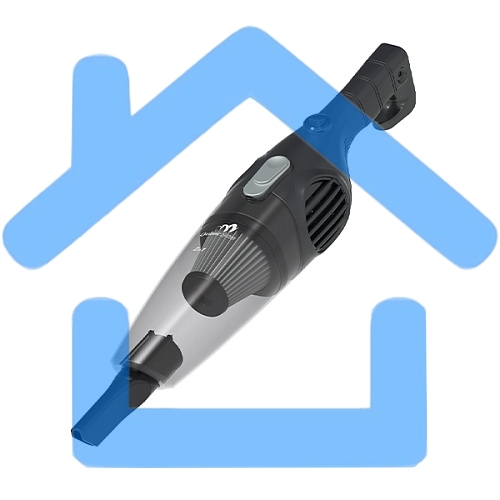 Пылесос вертикальный Blackton Bt VC1605B серый, 80/400 Вт, уборка сухая, пылесборник контейнер, 0.5 л