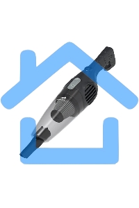 Пылесос вертикальный Blackton Bt VC1605B серый, 80/400 Вт, уборка сухая, пылесборник контейнер, 0.5 л