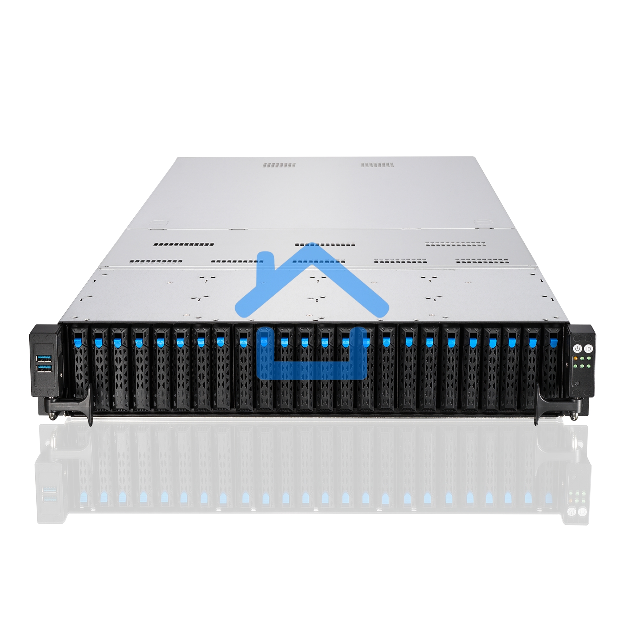 Серверная платформа ASUS RS720A-E11-RS24U/10G/1.6KW/24NVMe/OCP