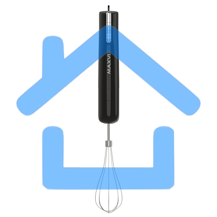 Блендер ручной Maxvi HB621S черный