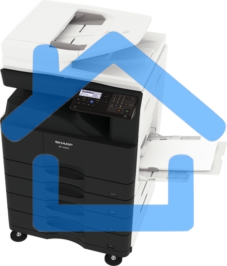 МФУ лазерное Sharp BP-20M31T, А3, ч/б, печ. до 31 стр./мин., 600 x 600 dpi, Ethernet, USB