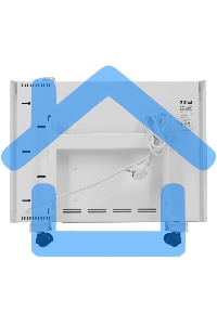 Конвектор Denzel XCE-1000 белый, 1000 Вт, 15 м2, термостат