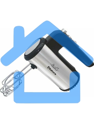 Миксер ручной Sakura SA-6330SBK Premium 500Вт 5 скор, турбо