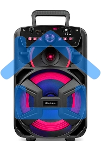 Портативная акустика Blackton Bt PBS2110 черный Мощность RMS 8 Вт Bluetooth