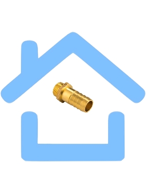 Штуцер для присоединения шланга 1/2'x20 мм НР