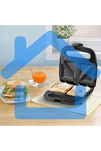 Сэндвичница Vitek VT-7147(MC) 750 вт, серебристый