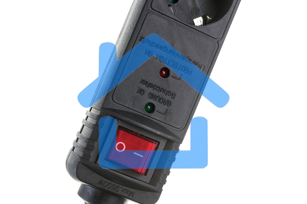 Сетевой фильтр Energenie Сетевой фильтр SPG5-C-5 1.5m 16А черный 