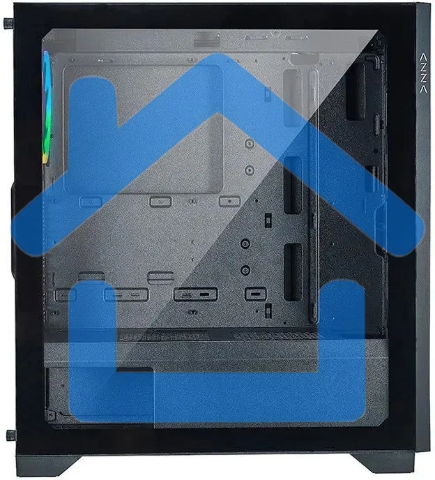 Компьютерный корпус Azza Hive черный без БП ATX 8x120мм 5x140мм 2xUSB 2.0 1xUSB 3.0 audio bott PSU