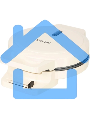 Вафельница Kitfort КТ-1624 1000Вт белый