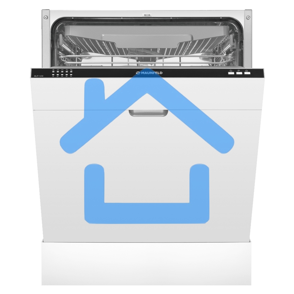 Встраиваемая посудомоечная машина Maunfeld MLP-123I, черный, 59.8 см, 14 компл., 49 дБ, класс A++