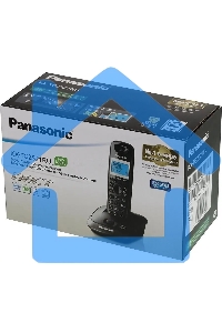 Телефон беспроводной (DECT) Panasonic KX-TG2521RUT (титан) АОН, Caller ID,спикерфон,голосовой АОН,полифония,цифровой автоответчик