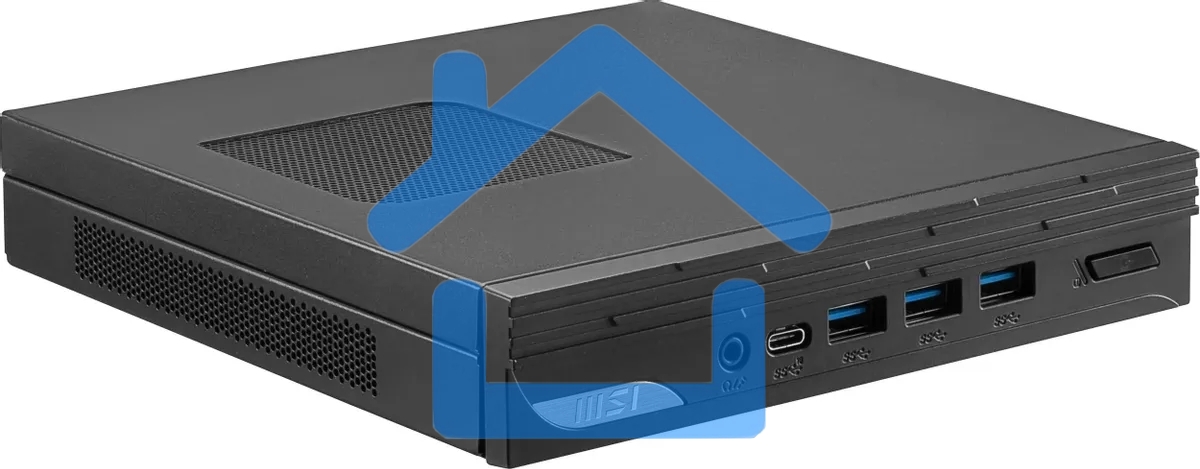 Мини ПК MSI Pro DP10 12M-226XRU, Intel Core i5 1235U, DDR4 16Gb, 512Gb(SSD), Intel Iris Xe, noOS, черный (9s6-b0a621-226)